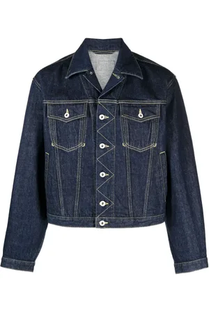 Kenzo Contrast-stitch denim jacket