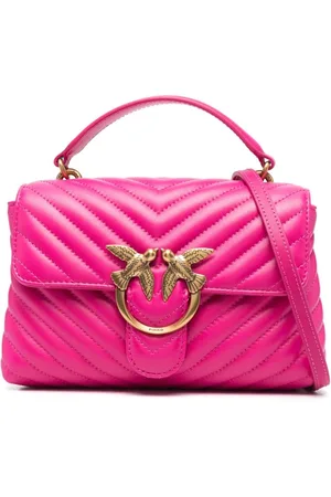 Pinko Mini Lady Love leather shoulder bag