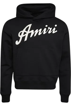 Amiri Monogram-Embroidered Bandana Oversized Cashmere Hoodie