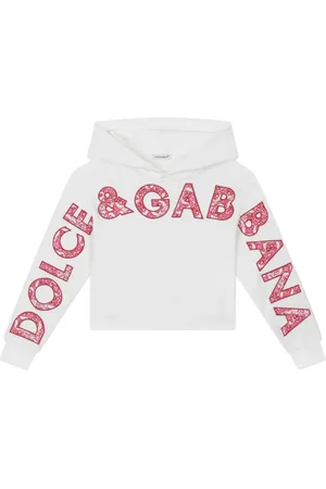 Dolce & Gabbana DG Logo floral-print Hoodie - Farfetch