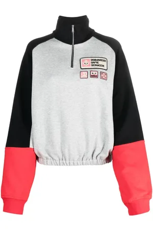 Dsquared2 Logo-patch panelled jumper