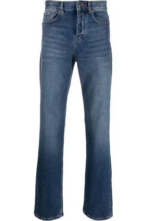 Zadig & Voltaire Straight-leg cotton jeans