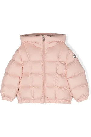 Moncler Logo-appliqu?? hooded padded jacket