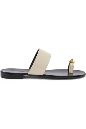 GIUSEPPE ZANOTTI, Gold Men's Sandals