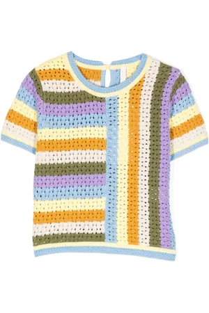 ZIMMERMANN Halcyon striped knit top