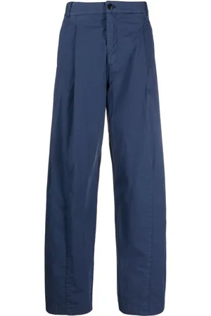 HENRIK VIBSKOV Claus pleated organic cotton trousers