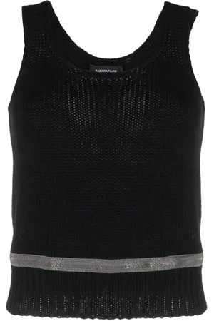 Fabiana Filippi Virgin wool knitted top