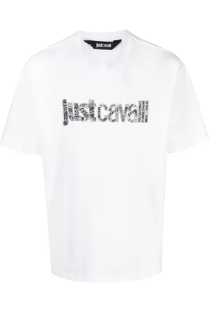 Roberto Cavalli Logo-print cotton T-shirt