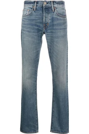 Tom Ford Straight-leg stonewashed jeans