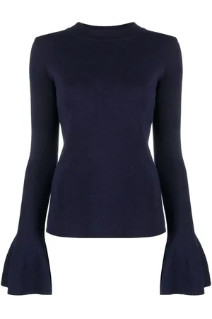 Destree Joan flared-cuff knitted jumper