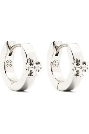 Tory Burch Kira huggie hoop earrings