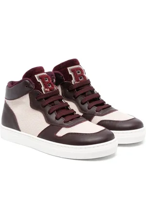 Brunello Cucinelli Kids colour-block high-top Sneakers - Farfetch