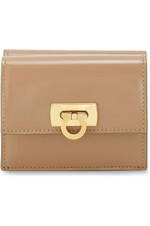 Salvatore Ferragamo Gancini-buckle leather wallet