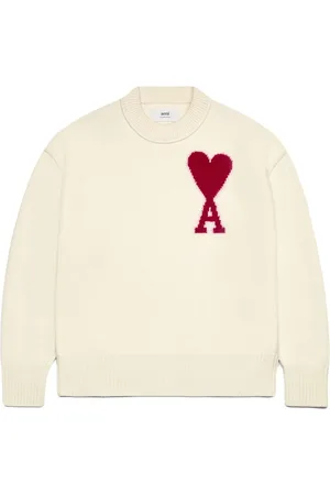 Ami Ami de Coeur intarsia-knit wool jumper