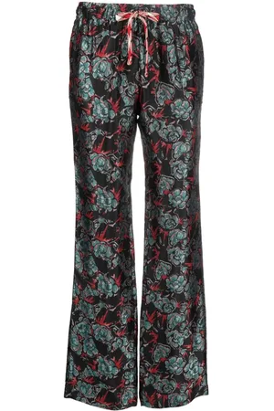 Zadig & Voltaire Pomy jacquard-pattern trousers