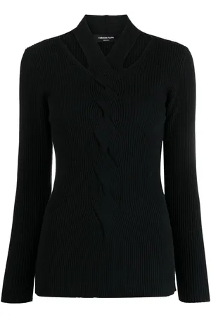 Fabiana Filippi Cut-out knitted jumper