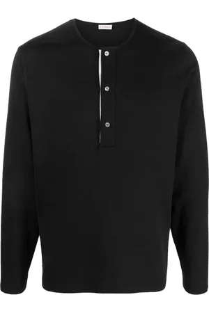 Fursac Button-up jersey-knit jumper