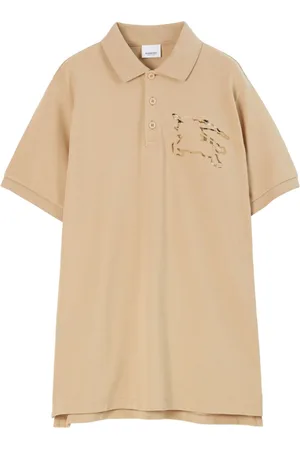 Burberry Equestrian Knight-motif cotton polo shirt