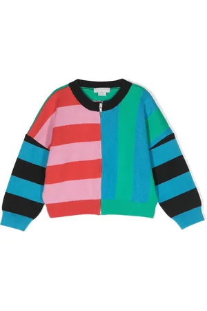 Stella McCartney Wool-blend zip-up cardigan