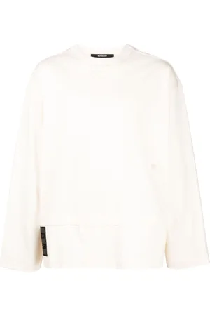 SONGZIO Logo-patch cotton T-shirt
