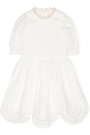 ZIMMERMANN Halcyon embroidered midi dress