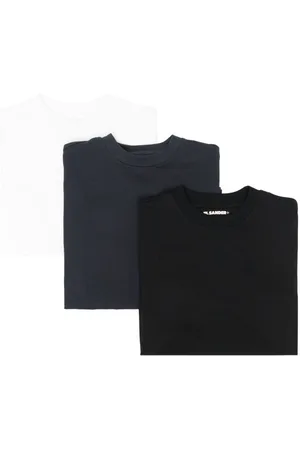 Jil Sander Logo-patch cotton T-shirts (pack of three)