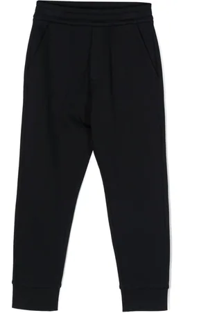 Moncler Logo-embroidered fleece track pants