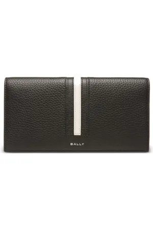 Bally Ribbon Continental leather wallet