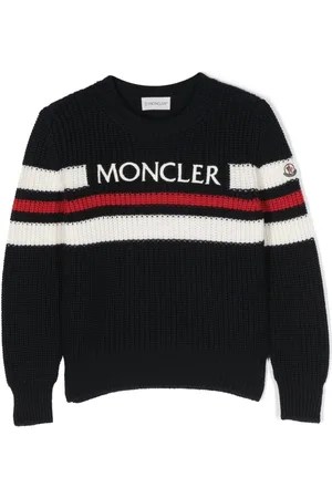 Moncler Intarsia-knit logo jumper