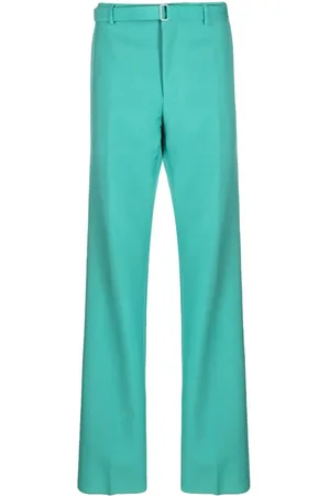 Lanvin Belted straight-leg trousers