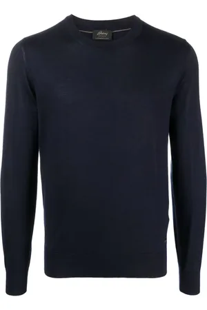 BRIONI Fine-knit cashmere-blend jumper
