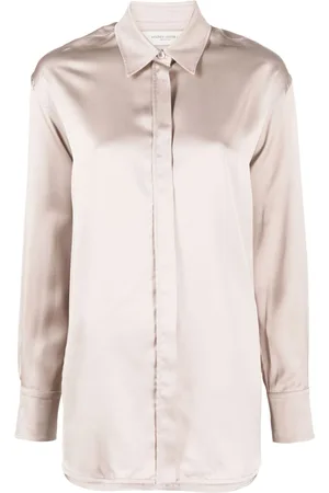 Golden Goose Batilda Boyfriend satin-finish shirt
