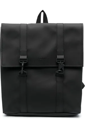 Rains MSN logo-debossed backpack