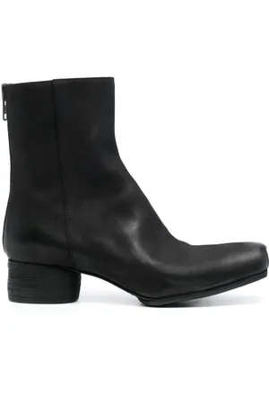 UMA WANG 45mm zip-up leather ankle boots