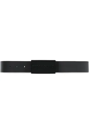 Salvatore Ferragamo Logo-engraved buckle leather belt