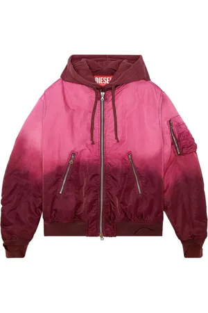 Red Gradient Bomber Jacket – PAOM