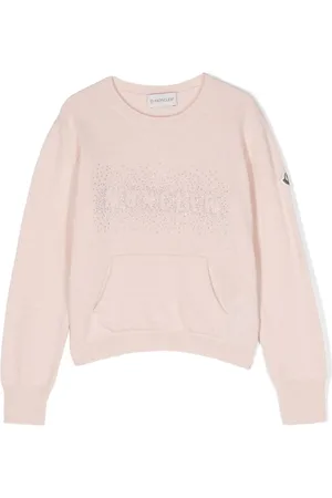 Moncler Crystal-embellished logo sweatshirt
