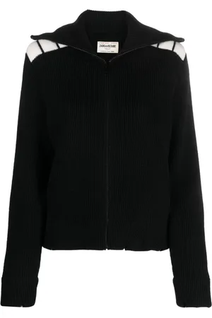 Zadig & Voltaire Zip-up wool jumper