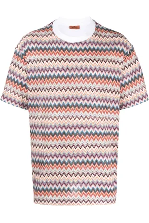 Missoni Zigzag-pattern crew-neck T-shirt