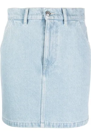Nanushka Denim mini skirt