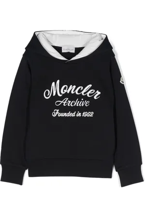 Moncler Logo-appliqu?? cotton hoodie