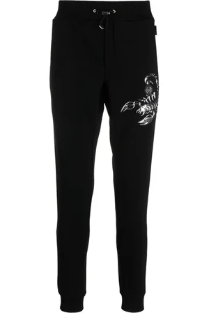 Philipp Plein Scorpion appliqu??-detail track pants
