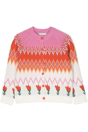 Stella McCartney Fair-isle intarsia-knit cardigan