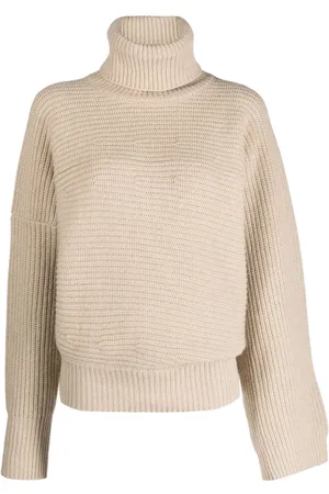Stella McCartney Regenerated-cashmere cape jumper