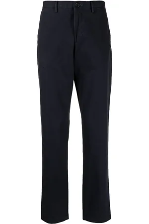 Paul Smith Zebra-embroidered straight-leg trousers