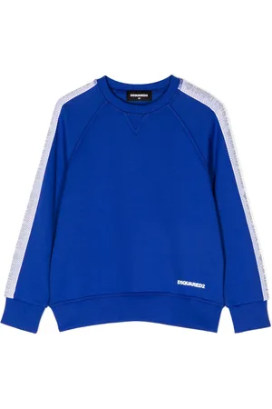 Dsquared2 Logo-tape crew-neck sweatshirt
