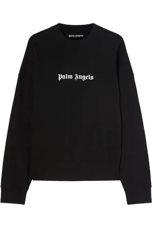 Palm Angels Logo-print crew-neck sweatshirt