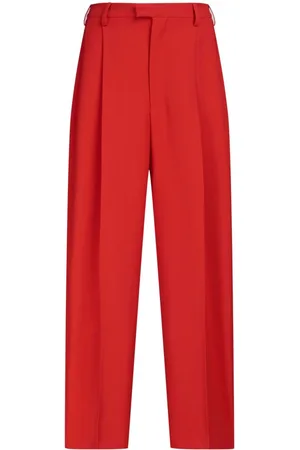 Marni Tropical tailored wool trousers
