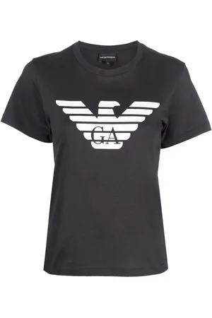 Emporio Armani Logo-print cotton T-shirt