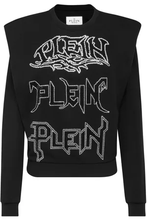 Philipp Plein Logo-embellished layered sweatshirt